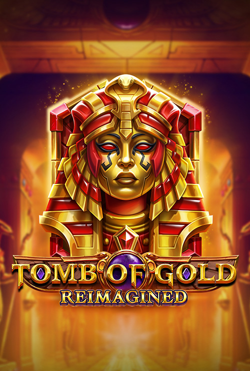 Captura de pantalla del juego Tomb of Gold Reimagined en el casino Daznbet, mostrando la interfaz de juego y símbolos.