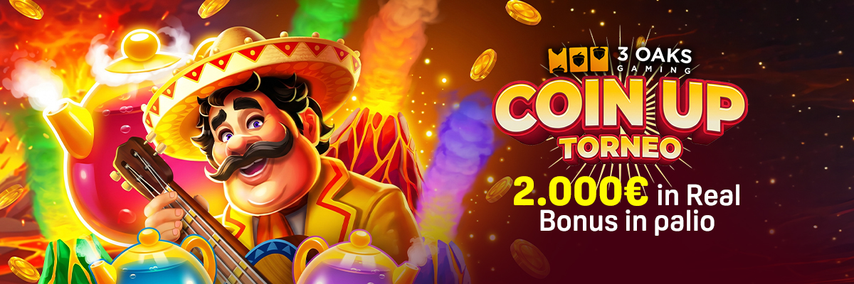 COIN UP Race 2K - €2.000 Montepremi