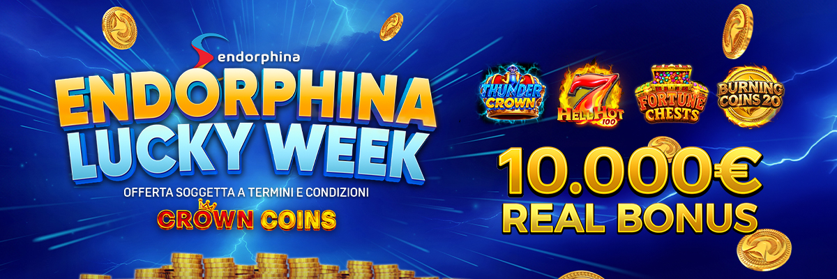 Lucky Week Endorphina - €10.000 Montepremi
