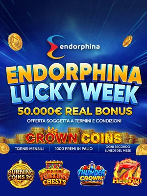 Lucky Week Endorphina - €10.000 Montepremi