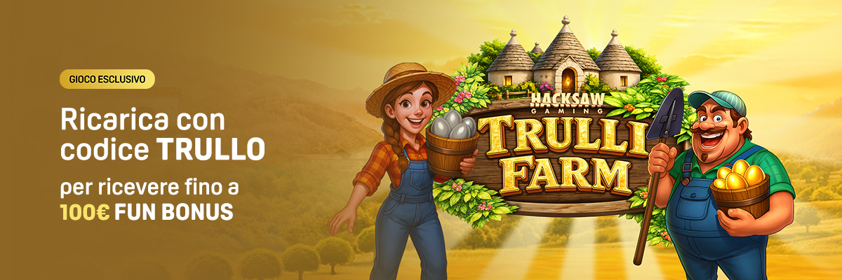 Trulli Farm - Match 50% fino a €100