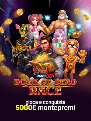 Book of Dead Race - €5.000 Montepremi