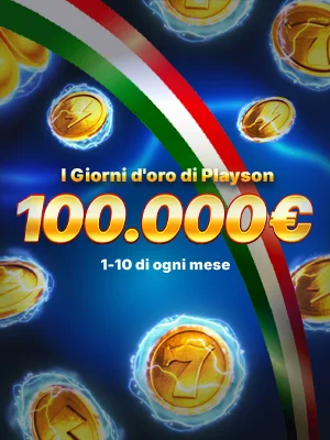 I Giorni D'Oro di Playson - Torneo di Rete