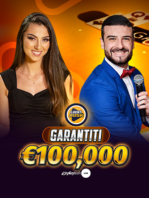 Lucky Rush Playtech - €100.000 Montepremi
