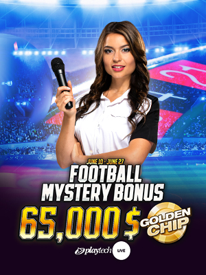 Mystery Bonus Playtech Live - 90.000 $ Montepremi